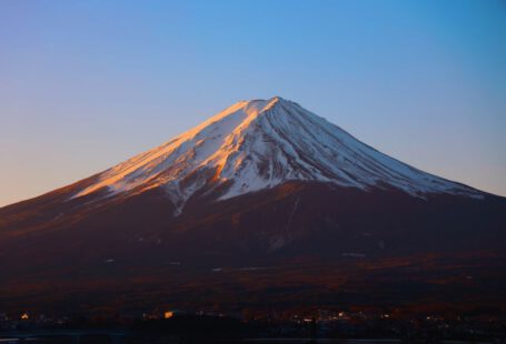 Mount Fuji - brown and white mountain during daytime