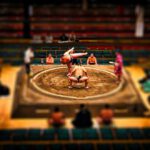 Sumo Wrestling - people playing on stadium during daytime