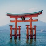 Japan Exports - red shrine in body of water